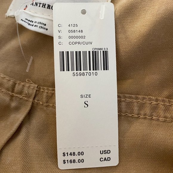 NWT Anthropologie | Zip-Up Long Sleeve Romper - Picture 6 of 6